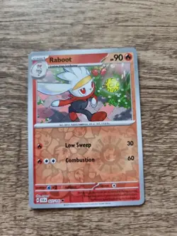 Raboot - 027/142 - Reverse Holo - SV07: Stellar Crown - Pokemon TCG - Image 1