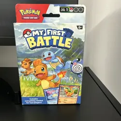 Pokemon My First Battle Two Mini Starter Decks Charmander & Squirtle Sealed New - Image 1
