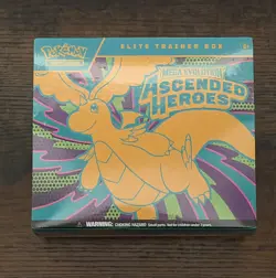 Pokemon TCG: Mega Evolution Ascended Heroes Elite Trainer Box (Tear in Seal) - Image 1