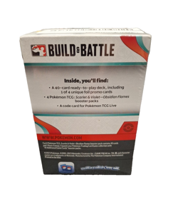 Pokemon TCG Scarlet & Violet: Obsidian Flames Build & Battle Box - Sealed 820650853968 - Image 2