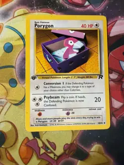 Pokemon TCG Team Rocket (1st Edition) #48/62 Porygon - Image 1