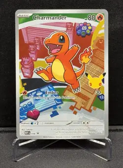 Charmander MEP 038 Pokemon First Partner Illustration 30th Anniversary Promo - Image 1