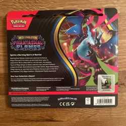 Pokemon TCG: Phantasmal Flames Triple Blister Pack (Sneasel) - New & Sealed - Image 2
