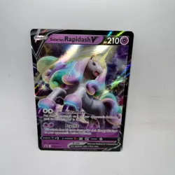Galarian Rapidash V SWSH111 Holo Promo Sword & Shield Promo Pokemon Holo LP - Image 1