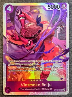 Vinsmoke Reiju OP12-063 SR | Legacy of the Master | One Piece TCG | English - Image 1