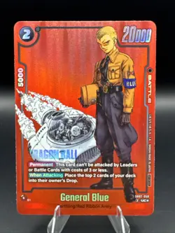 Dragon Ball TCG Card General Blue SB02-059 Holofoil Limited Pack Manga 02 - Image 1