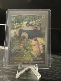 Pokemon TCG Snorlax Black Star Promo SVP051 Holo Card Scarlet & Violet 151 - Image 1