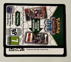 Pokemon Go Elite Trainer Box ETB Mewtwo Pokemon TCG LIVE ONLINE Code Card - Image 1