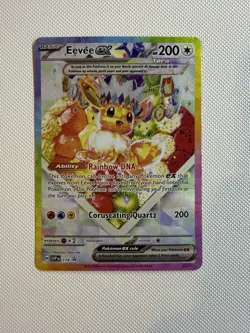 Pokemon Eevee ex Holo Promo SVP 174 Scarlet & Violet 200 HP Basic Card NM - Image 1