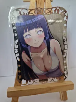 Hinata Hyuga | Naruto | SP Metal Card 043/200 | Anime Waifu - Image 1