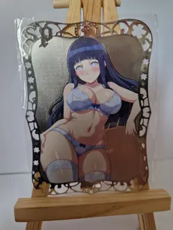 Hinata Hyuga | Naruto | SP Metal Card 043/200 | Anime Waifu - Image 2