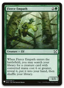 Fierce Empath #10 (NM) List Reprints LIST LIST Magic MTG - Image 1
