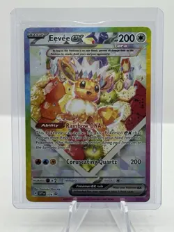 2025 Pokemon SVP En #174 Eevee ex Black Star Promo Pre Super Premium Collection - Image 1