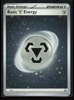 Basic Metal Energy (Cosmos Holo) 008 SVE: Scarlet & Violet 2 SWIRLS Pokemon LP - Image 1