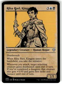 Rilsa Rael, Kingpin (Showcase) Commander Legends: Battle for Baldur's MTG - Image 1