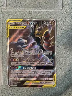 Pokemon TCG Garchomp & Giratina GX TAG TEAM SM#193 MINT CONDITION - Image 1