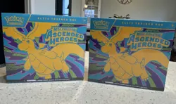 Pokemon TCG Ascended Heroes Elite Trainer Box ETB Lot of 2 - Image 1
