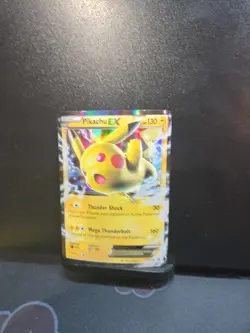 Pikachu EX XY174 XY Black Star Promo Holo Pokemon Card LP - Image 3