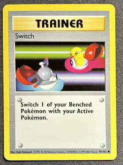Pokemon Card Base Set Switch 95/102 - Image 1