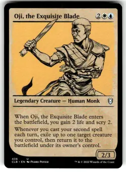 Magic: The Gathering Oji, the Exquisite Blade Uncommon MTG - Image 1
