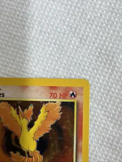 1999 Pokemon Fossil Moltres Holo 12/62 Free Shipping - Image 5
