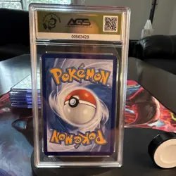 Pokemon Flareon V GEM PACKS VOL. 2 Chinese AGS 10 0413 210 HP Single Strike - Image 2