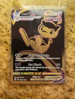 Pokemon TCG Mew VMAX Secret Rare Full Art Holo Lost Origin TG30/TG30 English - Image 1
