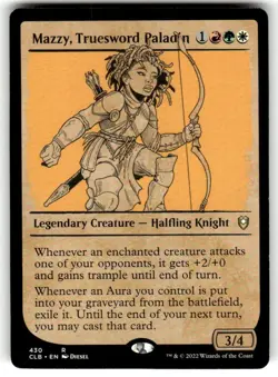 Mazzy, Truesword Paladin (Showcase) Commander Legends: MTG - Image 1