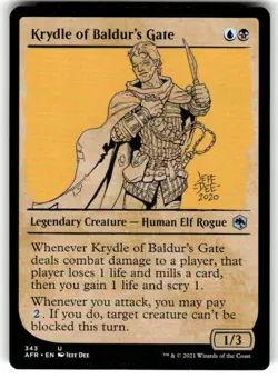 MTG Krydle of Baldur's Gate (Showcase) Adventures in the Forgotten Realms - Image 1