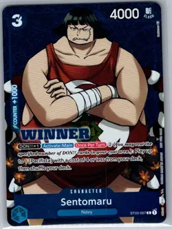 Sentomaru (Tournament Vol. 3) [Winner] ST03-007 English One Piece Promo - NM - Image 1