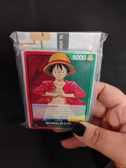 One Piece Card Game Welcome Kit Monkey D. Luffy OP01-003 Demo Deck Sealed - Image 4