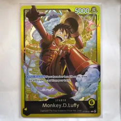 Monkey.D.Luffy (001) ST29-001 One Piece Card Game Starter Deck 29: Egghead. NM - Image 1