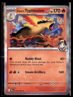 Pokemon Ethan's Thyphlosion 34/182 Destined Rivals Holo 4 Card Lot - Image 1