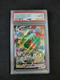 Rayquaza 101 PSA 10 Graded Pokemon Card - Image 1