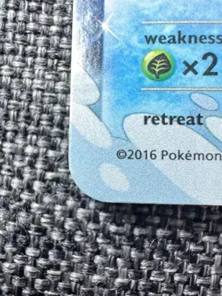 Vaporeon EX 24/83 XY Generations Holo Ultra Rare Near Mint/Mint Pokemon TCG Card - Image 4