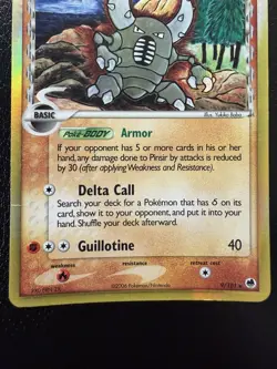 Pinsir 9/101 Delta Species Holo Rare Pokemon TCG Ex Dragon Frontiers Card HP/DMG - Image 3
