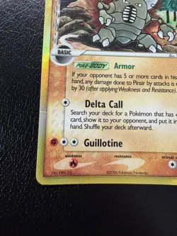 Pinsir 9/101 Delta Species Holo Rare Pokemon TCG Ex Dragon Frontiers Card HP/DMG - Image 4