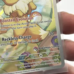 Pokemon Center Eevee #173 Stamped Promo Prismatic Evolutions NM Trading Card - Image 5