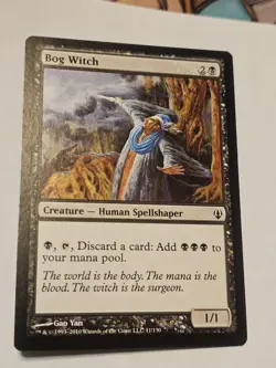Bog Witch Archenemy MTG Magic The Gathering NM - Image 1