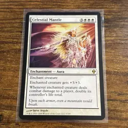 Celestial Mantle [ZEN - 6] - MP [Normal] TCG MTG - Image 1