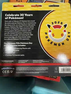 Pokemon TCG 30th Anniversary Pokemon Day 2026 Collection - Image 3