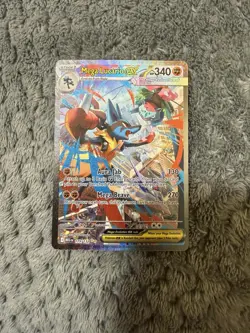Pokemon TCG Mega Lucario EX 179/132 - Image 1