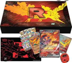 Pokemon TCG Team Rocket's Moltres ex Ultra-Premium Collection - Image 1