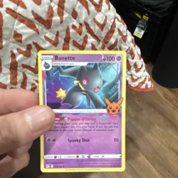 Pokemon Banette 073/196 Trick or Trade 2023 Rare Regular Stamped 100 HP - Image 1