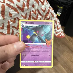 Pokemon Banette 073/196 Trick or Trade 2023 Rare Regular Stamped 100 HP - Image 2