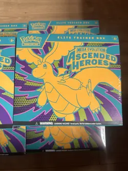 Pokemon Ascended Heroes Elite Trainer Box ETB SEALED NEW - Image 1