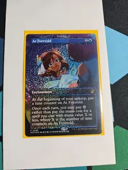 Mint/Near-Mint, English - 1 x MTG As Foretold - Confetti Foil - Anime Borderless - Image 1