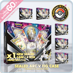 SEALED Case of 6 Arceus V Figure Collection – Pokemon TCG New 2022 - Image 1