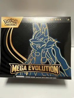 Pokemon TCG Mega Evolution Lucario Elite Trainer Box New Sealed - Image 1