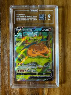 POKEMON TCG - SWORD & SHIELD PROMOS - CHARIZARD V SWSH260 - TAG 9 - Image 1